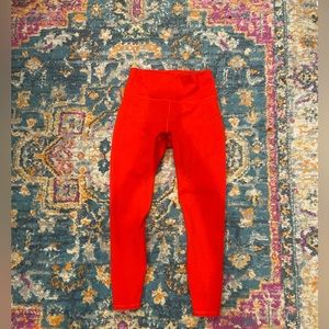 Fabletics red align leggings